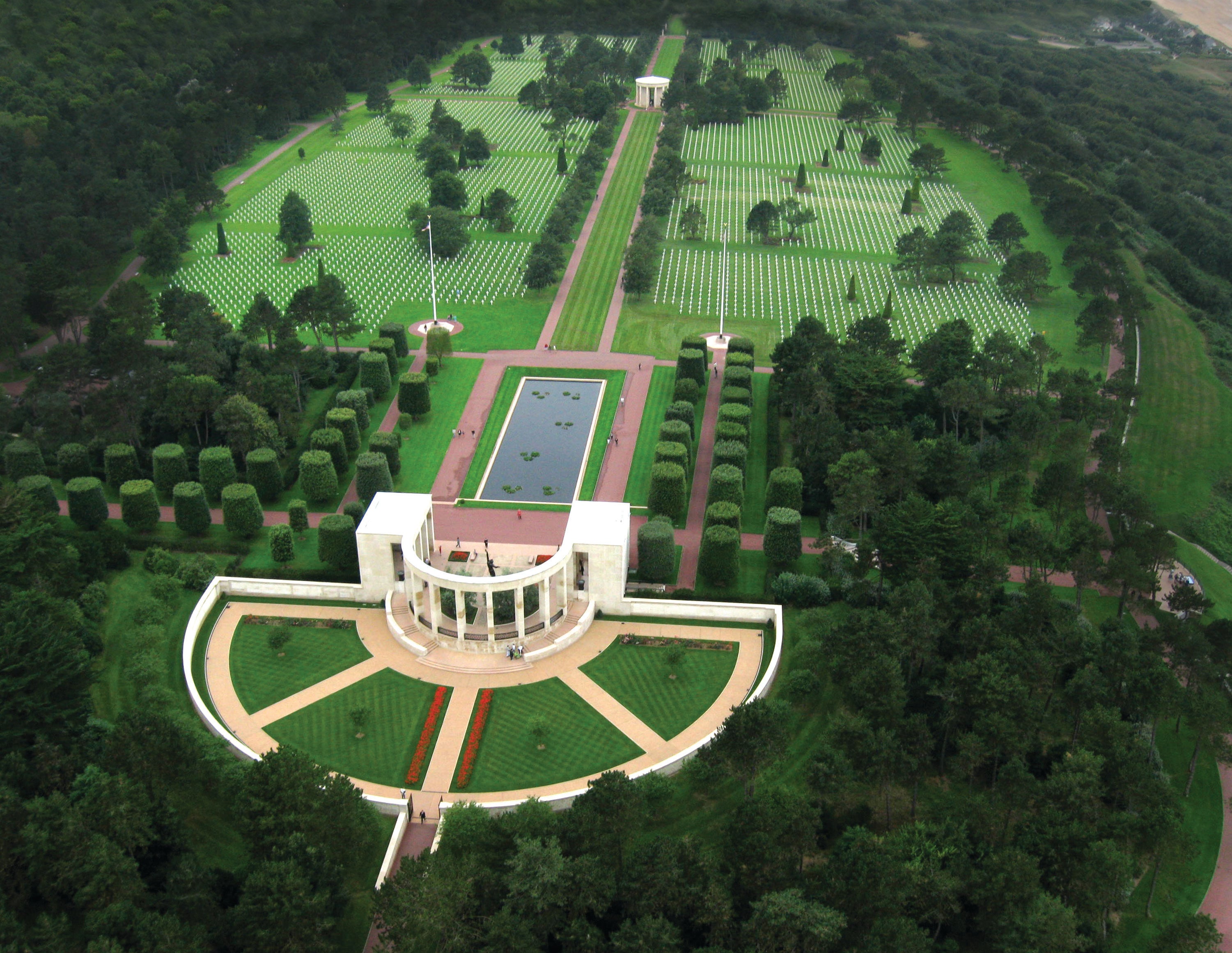 The American Cemetery in Normandy