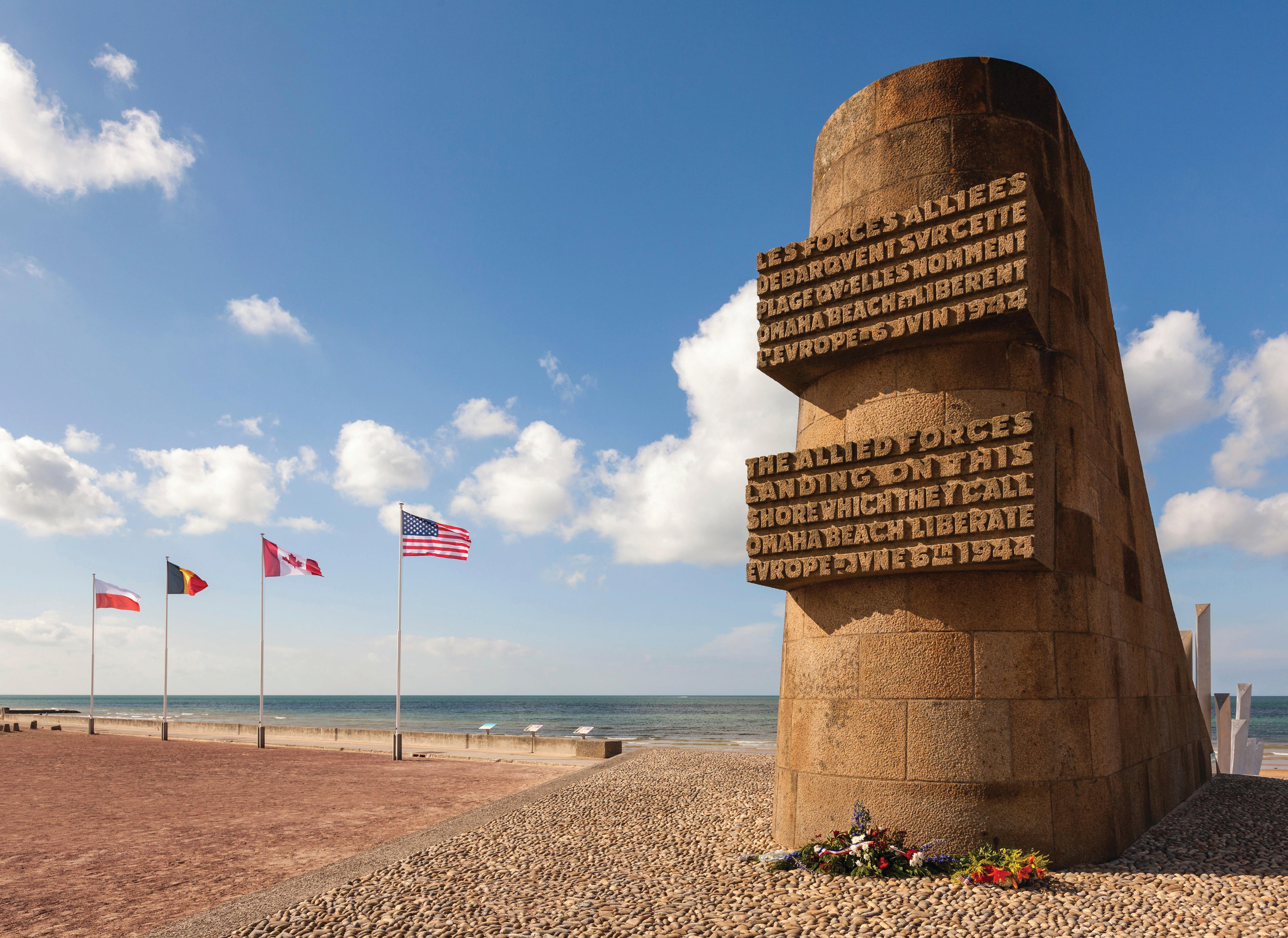 Omaha Beach Monument