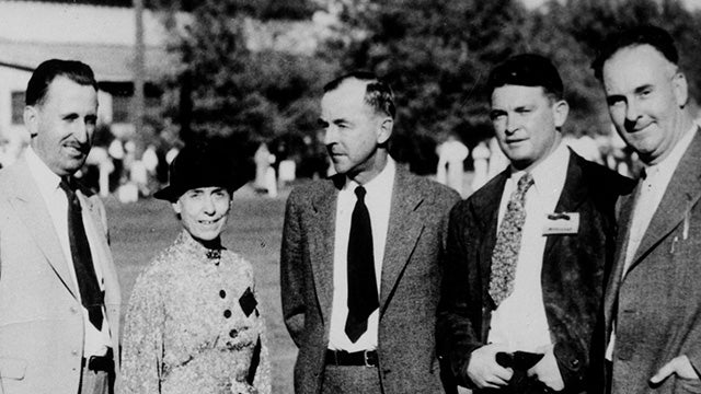 group of people posing