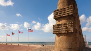 Omaha Beach Monument